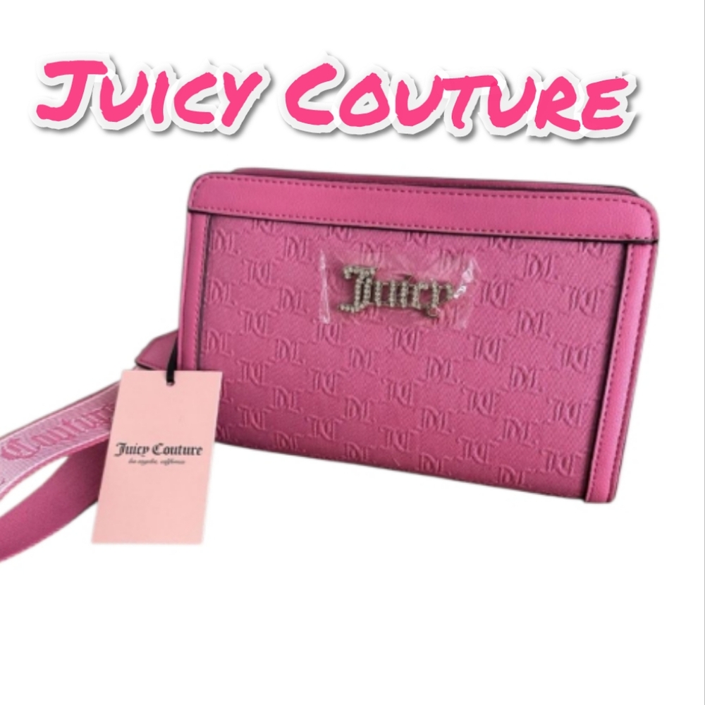 Juicy Couture Pink Clutch/Wrislet Bag